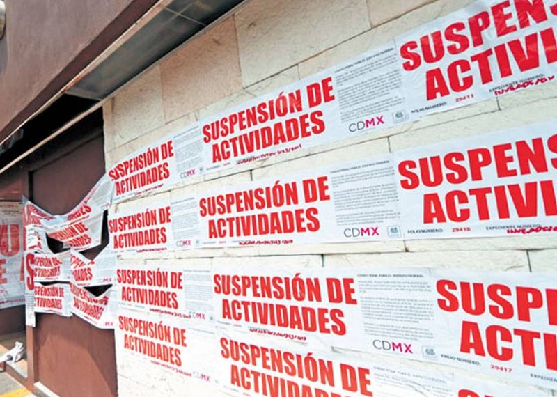 Multas y suspensiones